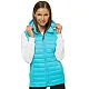 Light blue hooded vest Dzil JS/M23039/240
