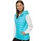 Light blue hooded vest Dzil JS/M23039/240