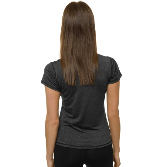 Moteriški tamsiai pilkos spalvos marškinėliai Samant JS/A2165