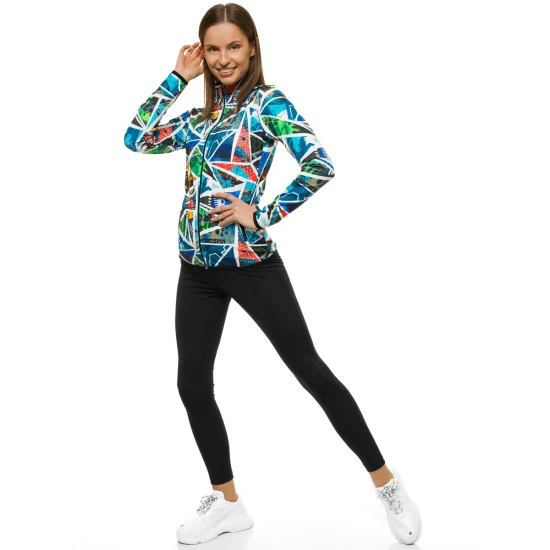 Akcija Moteriškas dvejų dalių sportinis kostiumas pilkos spalvos Zora O/22095