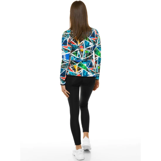 Akcija Moteriškas dvejų dalių sportinis kostiumas pilkos spalvos Zora O/22095