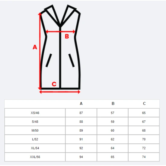 Ilga juodos spalvos moteriška liemenė Potom O/81266