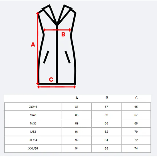 Womens long vest in green Potom O/81266