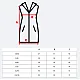Womens long vest in green Potom O/81266