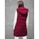 Moteriška bordo spalvos dygsniuota liemenė Dona JS/16M9096/06Z