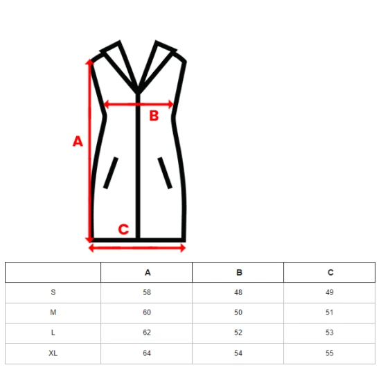 Raudona liemenė Bizer Liemenės