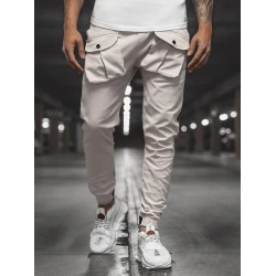 Akcija: Vyriški balti jogeriai Simir