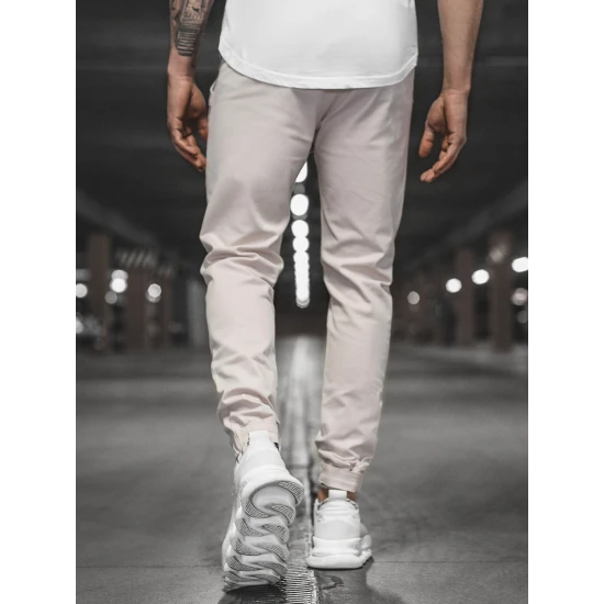 Akcija: Vyriški balti jogeriai Simir G/11144