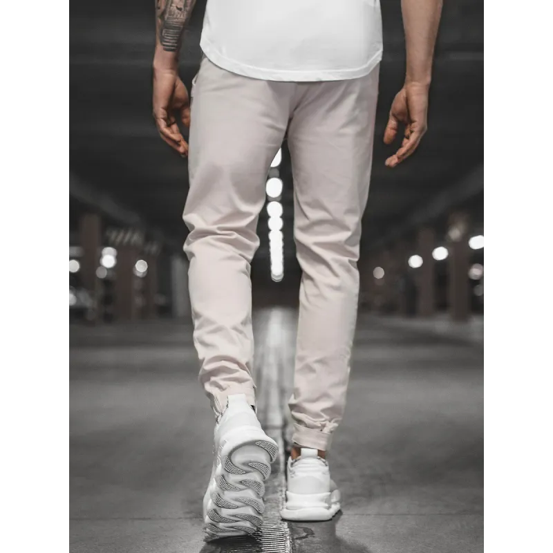Sale: Mens white joggers Simir G/11144