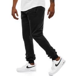 Vyriškos juodos laisvalaikio kelnės Sergo
