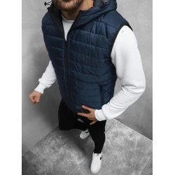 Vyriška tamsiai mėlyna liemenė Minel