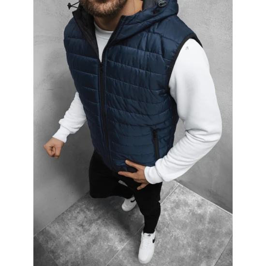 Vyriška tamsiai mėlyna liemenė Minel 8M1529/215