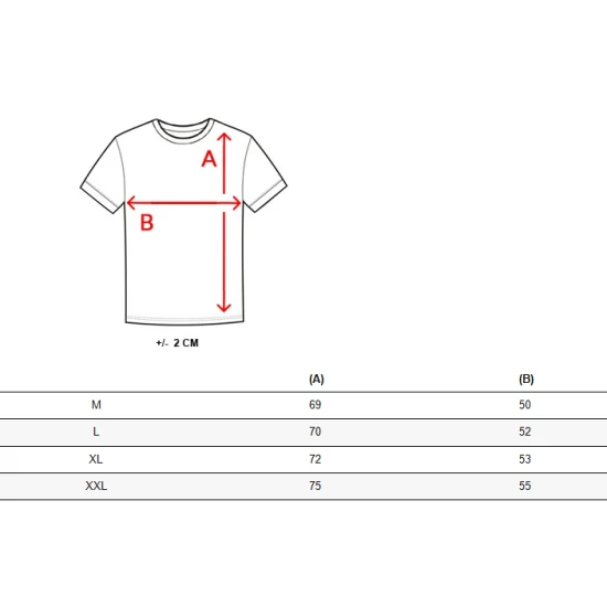 Rusvi marškinėliai Buga RX5298