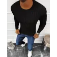 Чёрный мужской свитер Meger