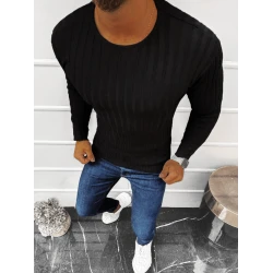 Juodas vyriškas megztinis Meger