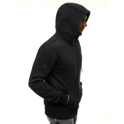 Juodos spalvos džemperis Stilistika