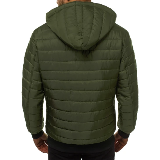 Vyriška pavasarinė - rudeninė striukė žalios spalvos Nosal JS/MY13