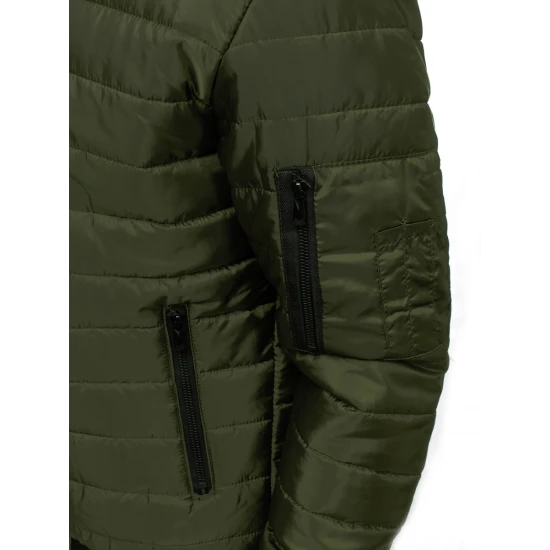 Vyriška pavasarinė - rudeninė striukė žalios spalvos Nosal JS/MY13