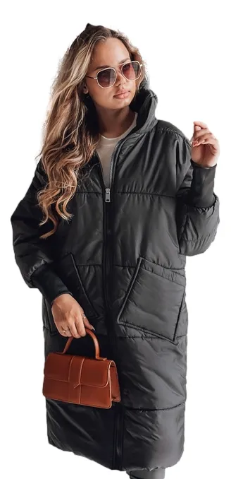 Moteriška oversize juoda striukė Gala